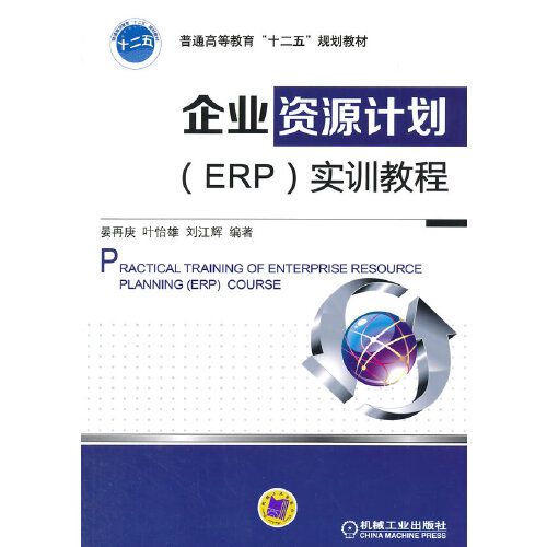 當(dāng)天發(fā)貨正版 企業(yè)資源計劃(erp)實訓(xùn)教程 晏再庚 機(jī)械工業(yè)出版社
